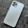 Чехол для Apple iPhone 12 с MagSafe Ag-Glass зеркальный, белый