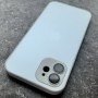 Чехол для Apple iPhone 12 с MagSafe Ag-Glass зеркальный, белый