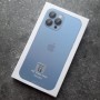 Чехол для iPhone 13 с MagSafe Ag-Glass зеркальный, голубой