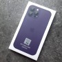 Айфон 13 Чехол с Магсейф Ag-Glass зеркальный, темно-фиолетовый