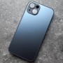 Чехол на Айфон 13 с Магсейф Ag-Glass зеркальный, графитовый
