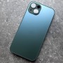Чехол для Айфон 13 с Магсейф Ag-Glass зеркальный, зеленый