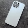 Чехол для Apple iPhone 13 Pro с MagSafe Ag-Glass зеркальный, белый