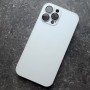 Чехол для Apple iPhone 13 Pro Max с MagSafe Ag-Glass зеркальный, белый