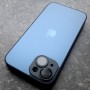 Чехол-накладка на iPhone 14 с MagSafe Ag-Glass зеркальный, графит