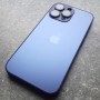 Чехол с MagSafe для iPhone 14 Pro Max Ag-Glass зеркальный, темно-фиолетовый