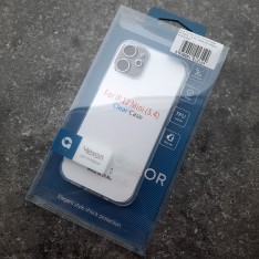 Чехол для Apple iPhone 12 Mini, прозрачный, с защитой камеры