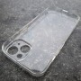 Прозрачный 1.5 мм силиконовый чехол для iPhone 15