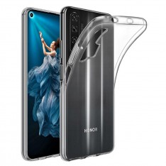 Чехол для Huawei Honor 20 Pro, прозрачный, плотный силикон