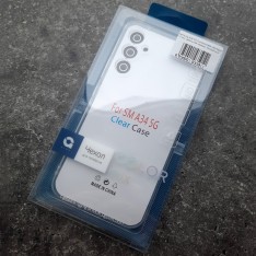 Прозрачный силиконовый чехол для Samsung A34