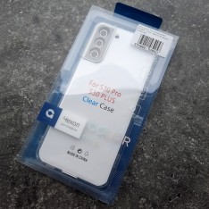 Прозрачный силиконовый чехол для Samsung S21 Plus