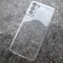 Прозрачный силиконовый чехол для Samsung S21 Plus Прозрачный силиконовый чехол для Samsung S21 Plus