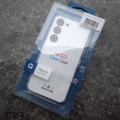 Прозрачный силиконовый чехол для Samsung S23