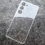 Прозрачный силиконовый чехол для Samsung S23 Прозрачный силиконовый чехол для Samsung S23