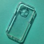Чехол для Apple iPhone 13 Pro Max, прозрачный, плотный силикон