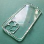 Чехол для Apple iPhone 13 Pro, прозрачный, плотный силикон