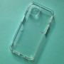 Чехол для Apple iPhone 13, прозрачный, плотный силикон