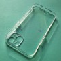 Чехол для Apple iPhone 13, прозрачный, плотный силикон