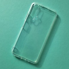Чехол для Huawei Honor 20, прозрачный, плотный силикон