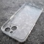 Прозрачный 2мм силиконовый чехол для iPhone 15
