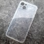 Прозрачный 2мм силиконовый чехол для iPhone 15 Plus