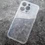 Прозрачный силиконовый 2мм чехол для iPhone 15 Pro