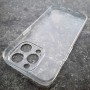 Прозрачный силиконовый 2мм чехол для iPhone 15 Pro