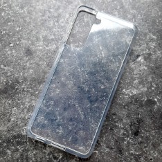 Прозрачный силиконовый чехол для Samsung S21