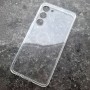 Прозрачный силиконовый чехол для Samsung S23 Plus