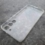 Прозрачный силиконовый чехол для Samsung S23 Plus