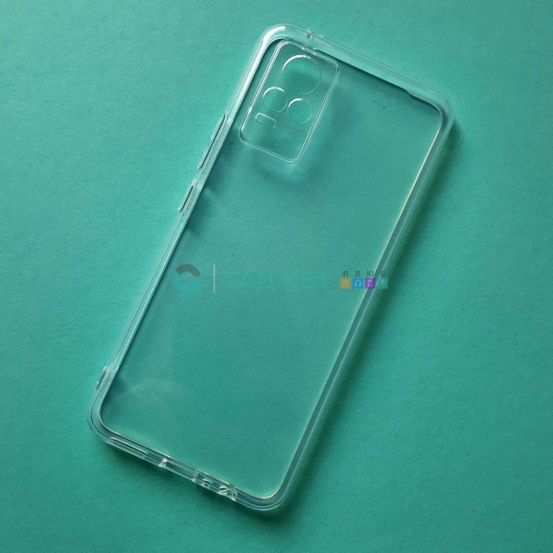 Чехол для Vivo V21E / Y73, прозрачный, плотный силикон Чехол для Vivo V21E / Y73, прозрачный, плотный силикон