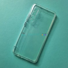 Чехол для Xiaomi Mi Note 10 Lite, прозрачный, плотный силикон