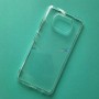 Чехол для Xiaomi Poco X3, прозрачный, плотный силикон