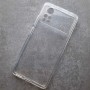 Для Xiaomi Poco X4 Pro, прозрачный плотный силиконовый чехол с защитой камеры