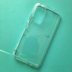 Чехол для Xiaomi Redmi 9T / Poco M3, прозрачный, плотный силикон