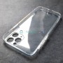 Чехол для Apple iPhone 11 Pro, прозрачный, с защитой камеры