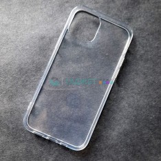 Чехол для Apple iPhone 12 / 12 Pro, прозрачный, плотный силикон