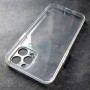 Чехол для Apple iPhone 12 Pro Max, прозрачный, с защитой камеры