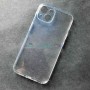 Чехол для Apple iPhone 13, прозрачный, с защитой камеры
