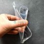Чехол для Apple iPhone 13, прозрачный, с защитой камеры