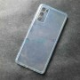 Чехол для Samsung S20FE, прозрачный, с защитой камеры