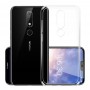 Силиконовый чехол для Nokia 6.1 Plus, Shemax Clear TPU, прозрачный