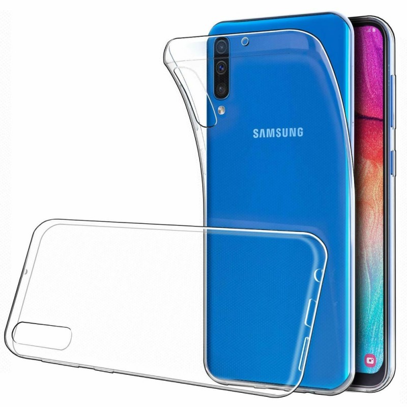 Силиконовый чехол для Samsung Galaxy А50, Clear TPU, прозрачный Силиконовый чехол для Samsung Galaxy А50, Clear TPU, прозрачный