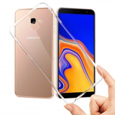 Силиконовый чехол для Samsung J4 Plus, Shemax Clear TPU, прозрачный