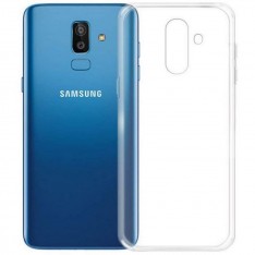 Силиконовый чехол для Samsung J8 2018, Shemax Clear TPU, прозрачный