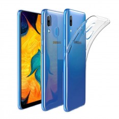 Силиконовый чехол для Samsung Galaxy A20, Shemax LUXE Series Clear TPU, прозрачный