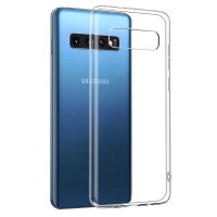 Силиконовый чехол для Samsung Galaxy S10 Plus, Shemax LUXE Series Clear TPU, прозрачный