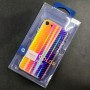 Чехол-накладка радужная в стиле карбон Color Mix для Apple iPhone 7 / iPhone 8, цвет 52