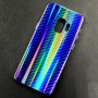 Чехол-накладка радужная в стиле карбон Color Mix для Samsung Galaxy S9, цвет 40