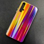 Чехол-накладка радужная в стиле карбон Color Mix для Honor 20, цвет 52 Чехол-накладка радужная в стиле карбон Color Mix для Honor 20, цвет 52